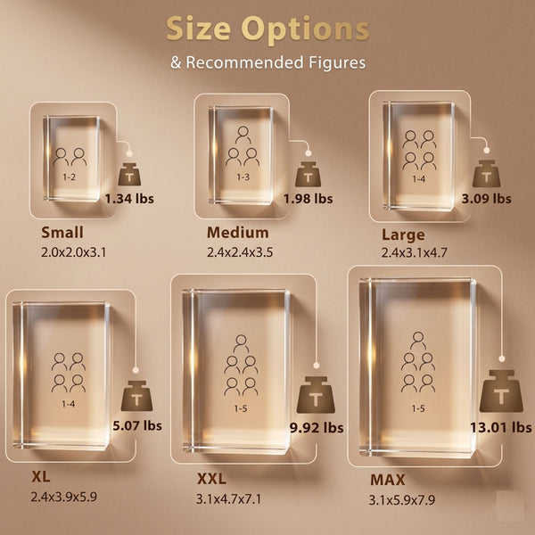 3D Crystal Rectangular – Crystal Fantasy
