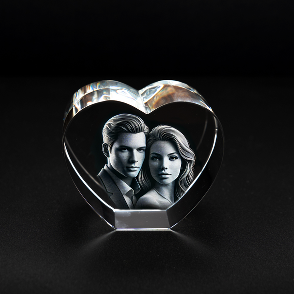 3D Crystal Heart