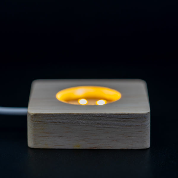 LED Light Base - Square Warm